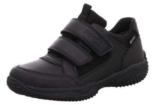 black waterproof school shoes