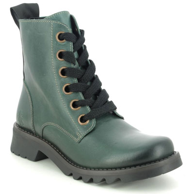 ladies leather military boots