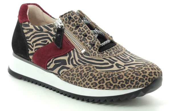 animal print trainers