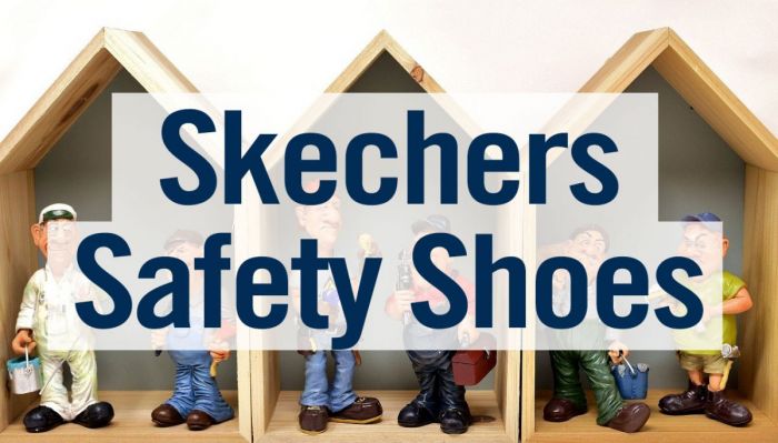 skechers steel toe cap work boots