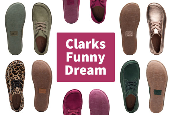 clarks funny dream white