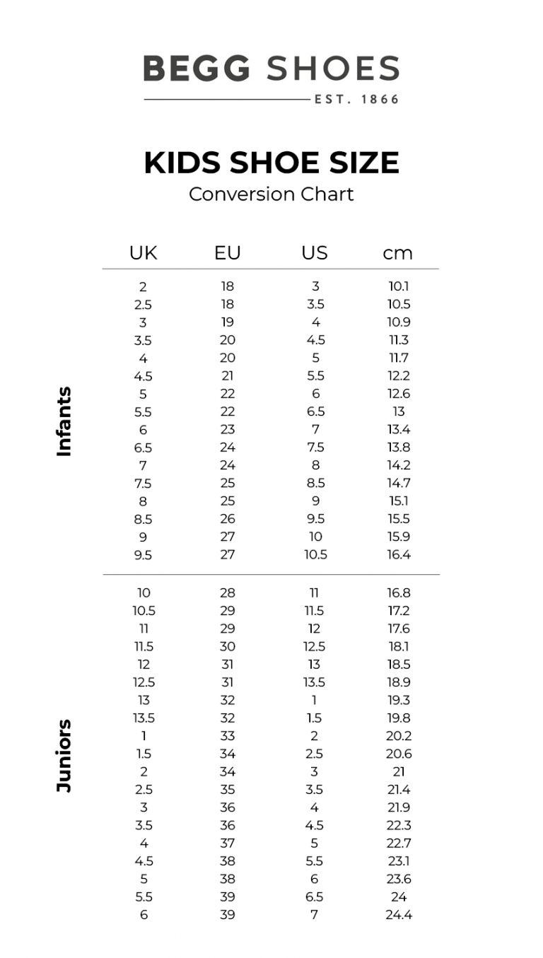 Kids Shoe Size Chart Kids Shoe Size Chart Sizing Tips Livie Luca