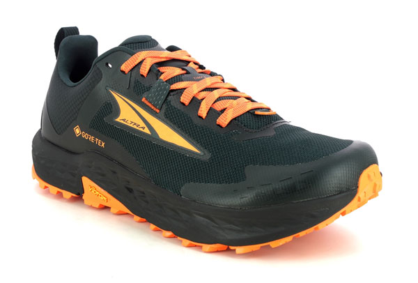 Altra Timp 5 GTX men's black and orange Gore-tex trail runners