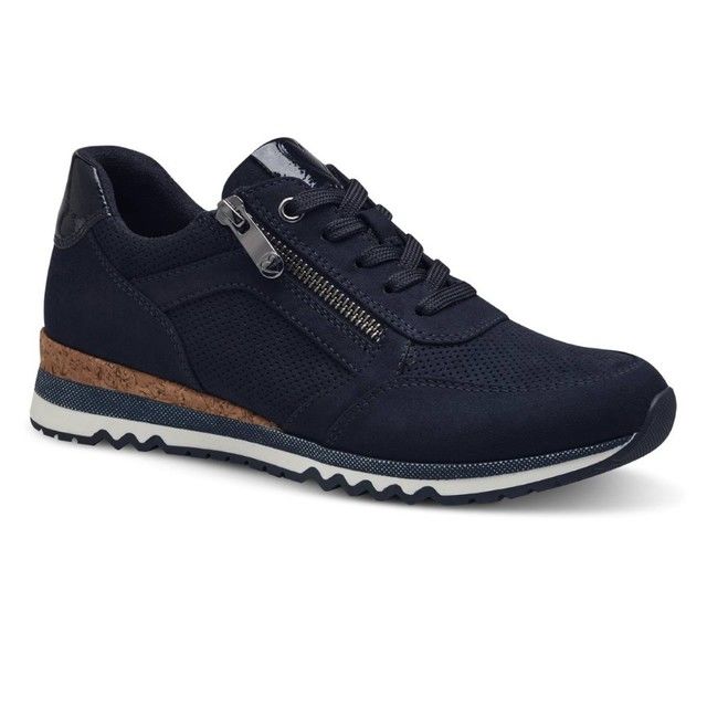 Marco Tozzi Trainers - Navy - 23781/27/888 BONALLO CORK