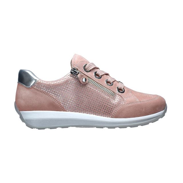 Ara Lacing Shoes - Pink suede - 44587/79 OSAKA  ZIP