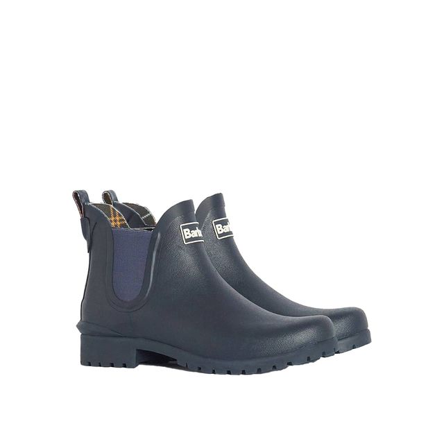 Barbour Chelsea Boots - Navy - LRF0066/NY11 WILTON WELLIE