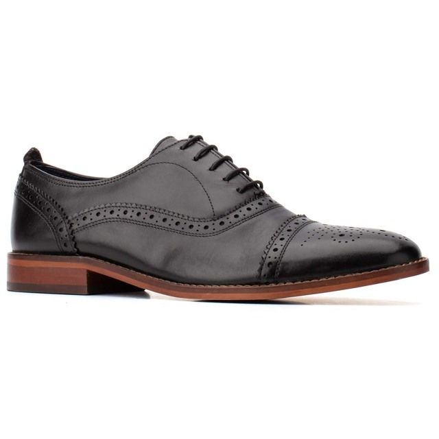 Base London Formal Shoes - Black - TC12010 Cast Waxy