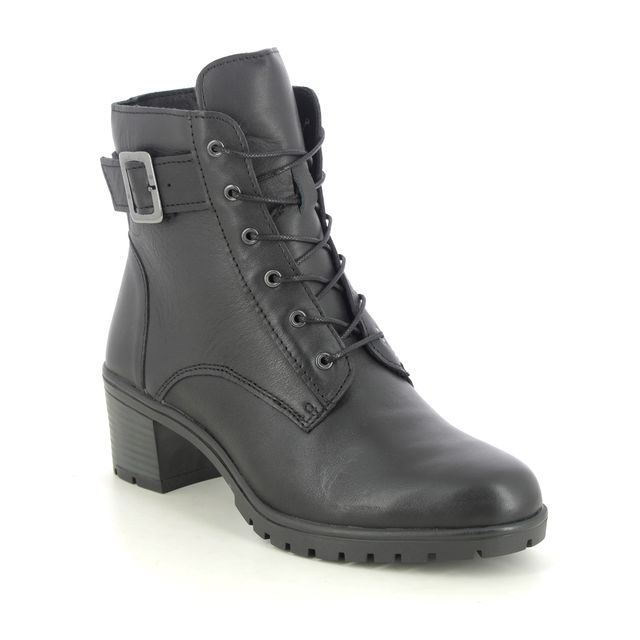 Begg Exclusive Lace Up Boots - Black leather - 13601130W/31 FIONA  LACE