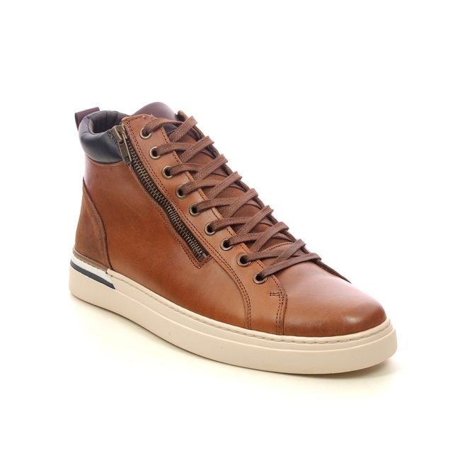 Begg Exclusive Boots - Tan Leather - 1065G/11 PORSCHE ZIP HT