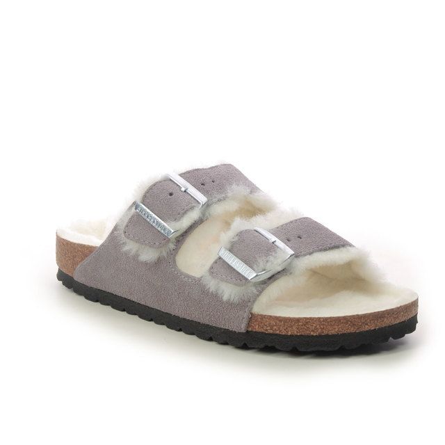 Birkenstock Slipper Mules - Purple - 1028062/94 ARIZONA FUR W