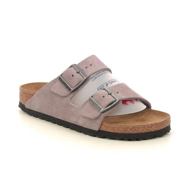 Birkenstock Slide Sandals - Purple - 1028345/60 ARIZONA SOFT FOOTBED