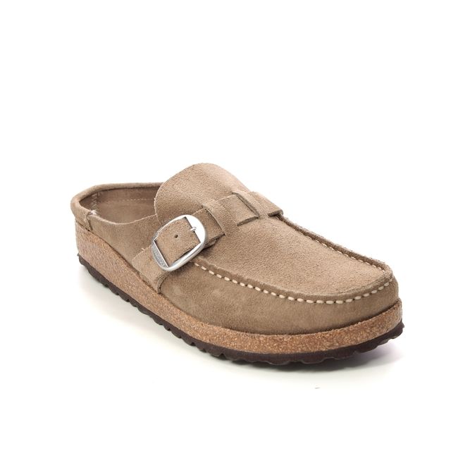 Birkenstock Slipper Mules - Taupe suede - 1019462/53 BUCKLEY