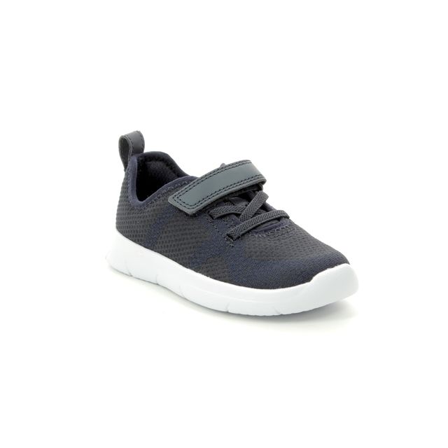 Clarks Toddler Boys Trainers - Navy - 412696F ATH FLUX T