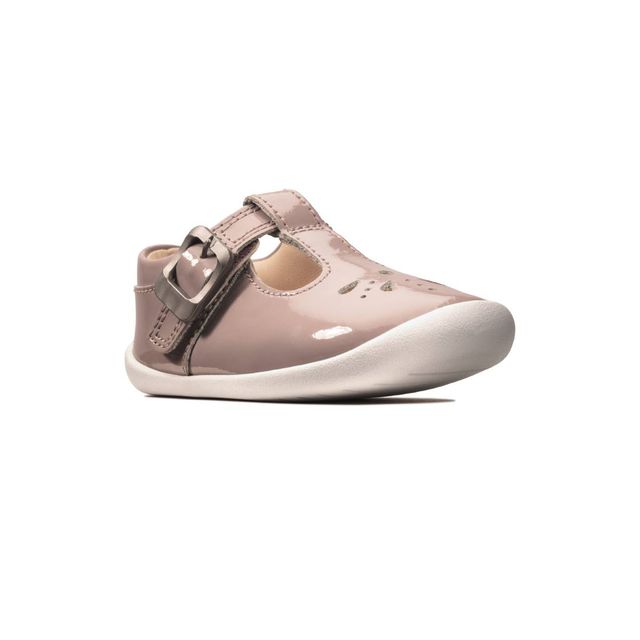 Clarks Girls First And Baby Shoes - Pink - 434635E ROAMER STAR T