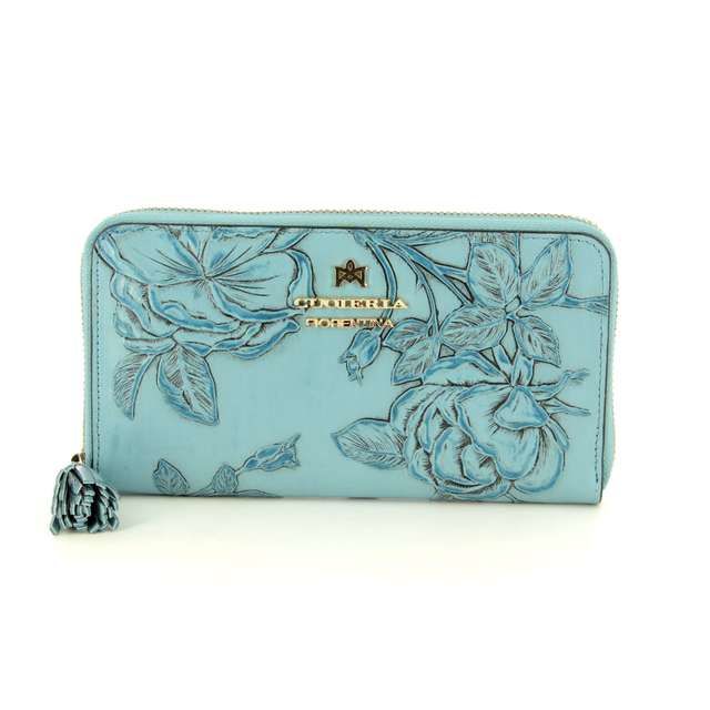 Begg Exclusive Corsini Zippa Pale blue Womens purse P1004-73