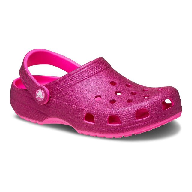 Crocs Closed Toe Sandals - Pink - 205942/6TW Classic Glitter