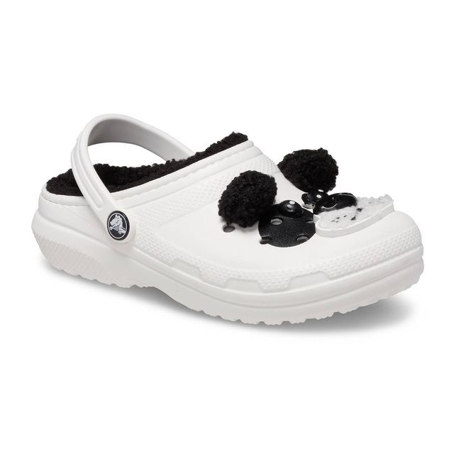 Crocs Boys Slippers - White - 210400/0WX Classic Lined Fun Lab