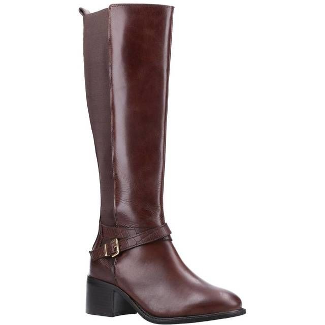 Dune London Tildings Brown Womens knee-high boots 89508510008509