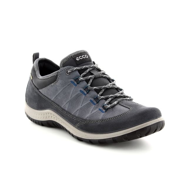 ECCO Aspina 82 Gore Dark Grey Womens Walking Shoes 838523-01308
