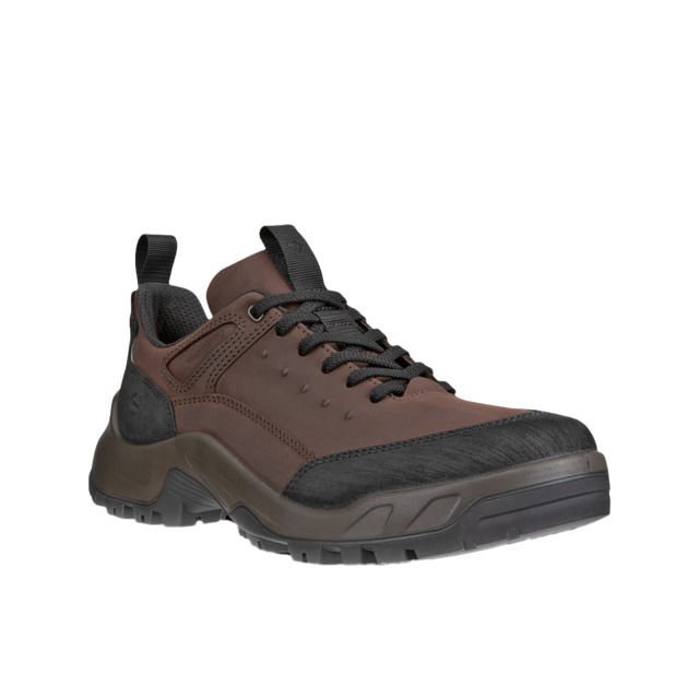 ECCO Walking Shoes - Brown leather - 822354/59325 OFFROAD LO GTX