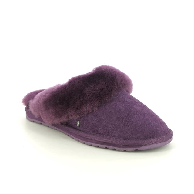 EMU Australia Slipper Mules - Plum - W10015/95 JOLIE