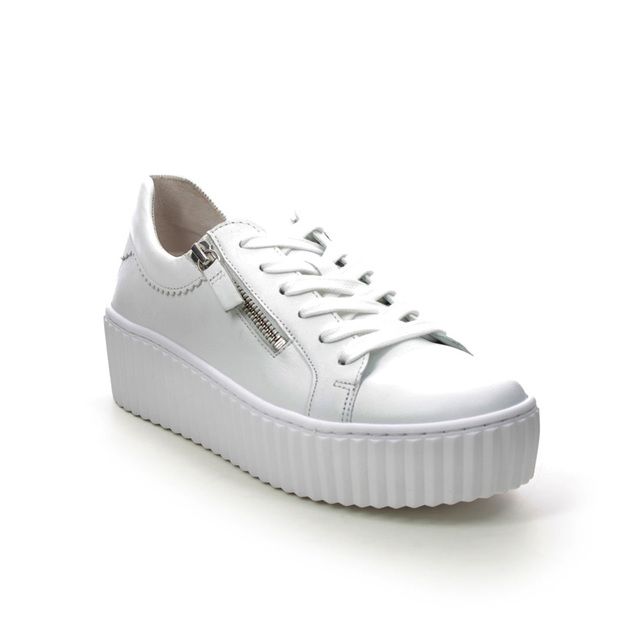 Gabor Trainers - White Leather - 23.200.21 DOLLY