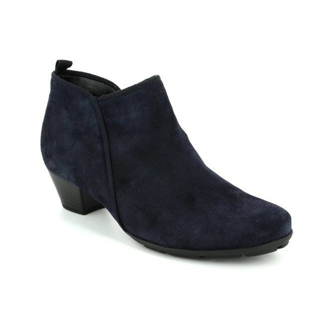 gabor navy ankle boots