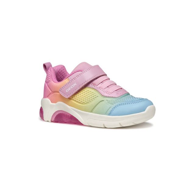 Geox Girls Trainers - Pink - J46M4C/C8206 FADINLIGHT BUNGEE