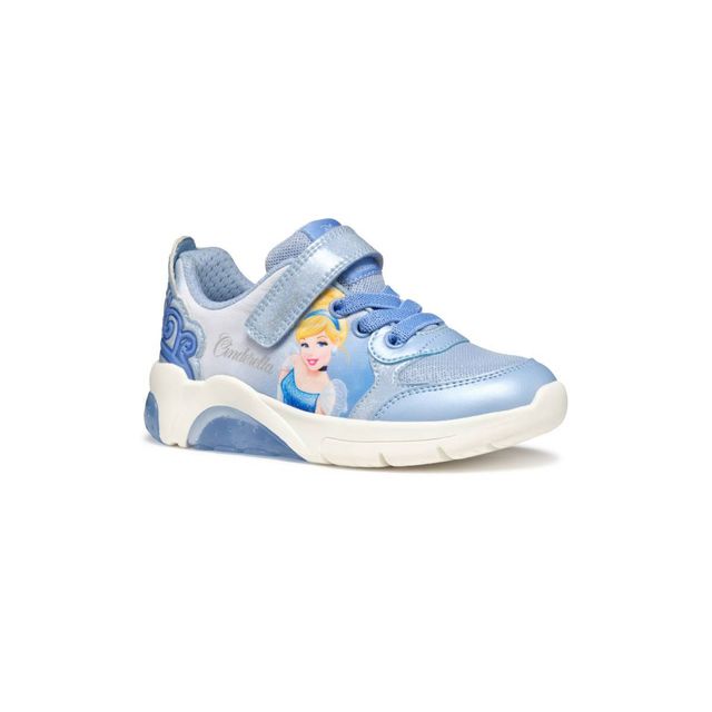 Geox Girls Trainers - Light blue - J55M4C/C4230 FADINLIGHT CINDERELLA