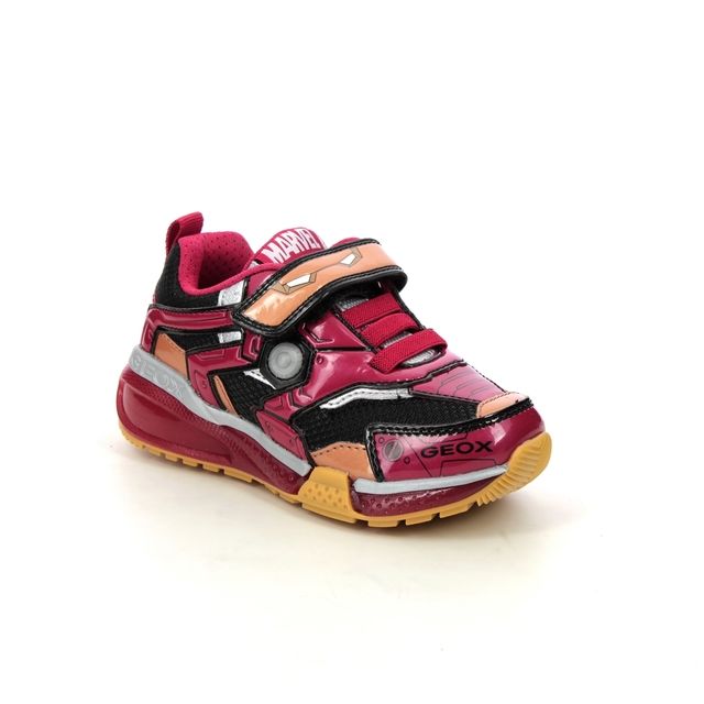 Geox Trainers - Red multi - J35FEC/C0048 IRON MAN