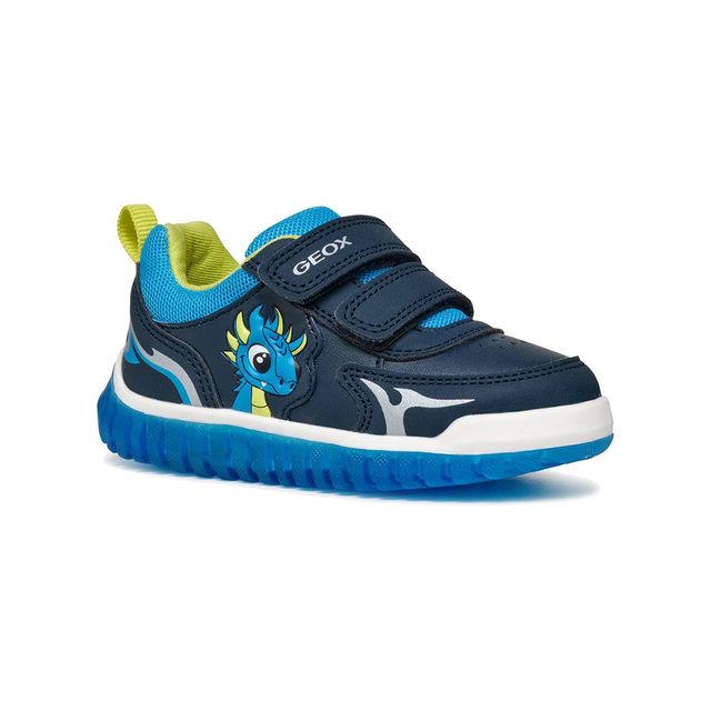 Geox Trainers - Navy Blue - B465ZA/C4478 LIGHT DRAGON 2V