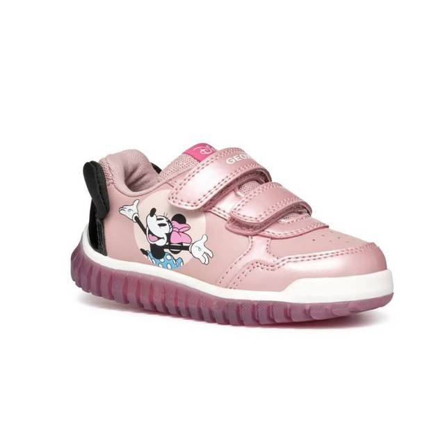 Geox Girls Trainers - Pale pink - B4661B/C8179 MINNIE 2V