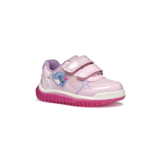 Geox Girls Trainers - Pale pink - B5561A/C8842 NARWHAL LIGHTY