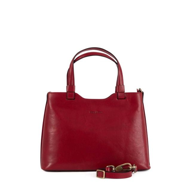 Gianni Conti Hobo Antique 9403025-50 Red leather handbag