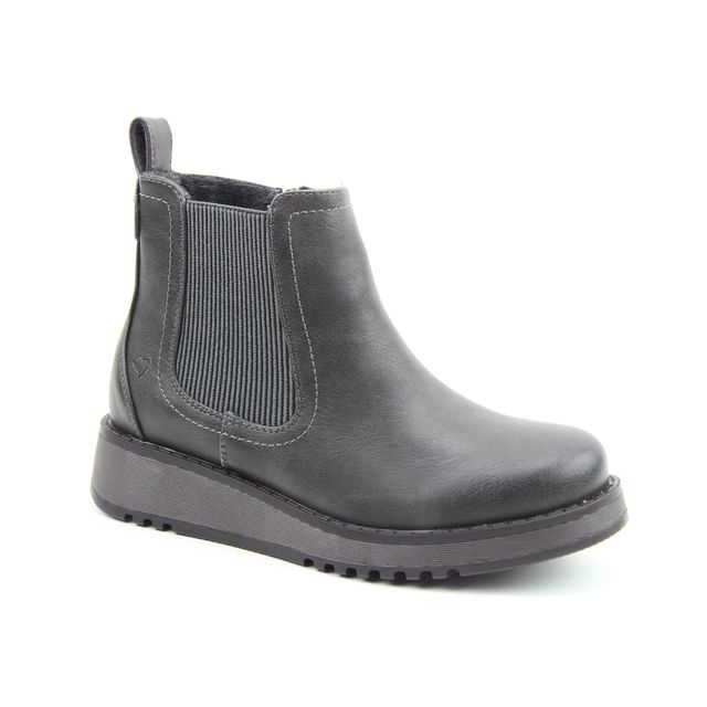 Heavenly Feet Chelsea Boots - Grey - AB0003801/00 ROLO   2 NEW