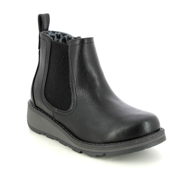 Heavenly Feet Rolo  4 Black Womens Chelsea Boots 3002-31