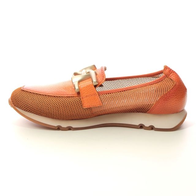 Ecco moccasin womens sales orange