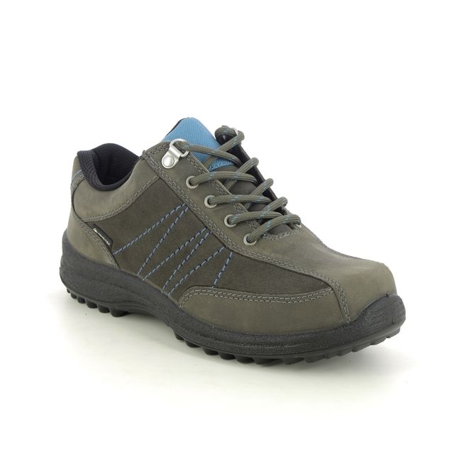 Hotter Walking Shoes - Grey leather - 26724/00 MIST GTX EX WID