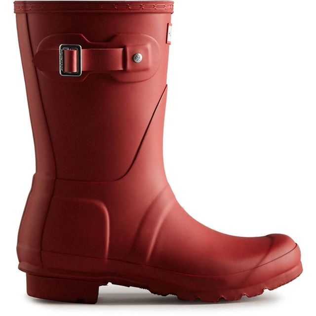 Hunter Original Short Dark Red Womens Wellingtons WFS1000RMA