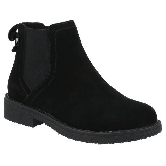 Hush Puppies Ankle Boots - Black - HPW1000-147-1 Maddy