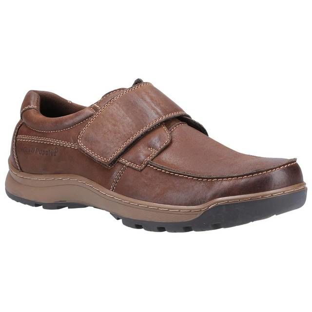 Hush Puppies Riptape Shoes - Brown - HPM2000-117-2 Casper