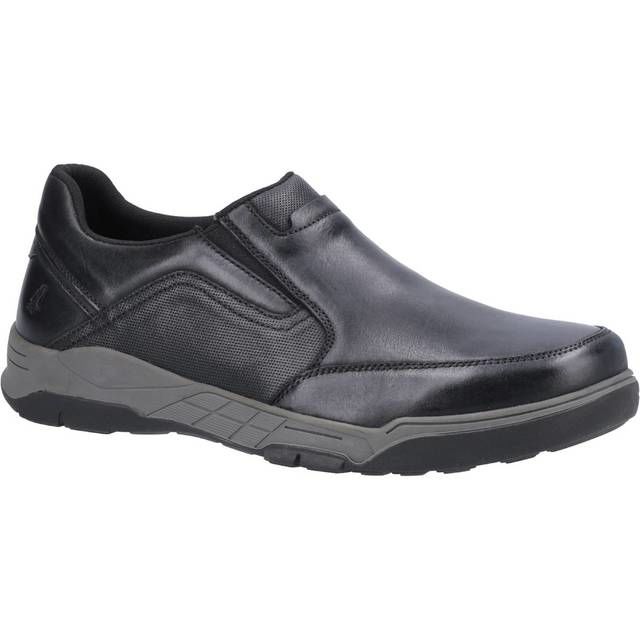 Hush Puppies Slip-on Shoes - Black - HPM2000-160-3 Fletcher