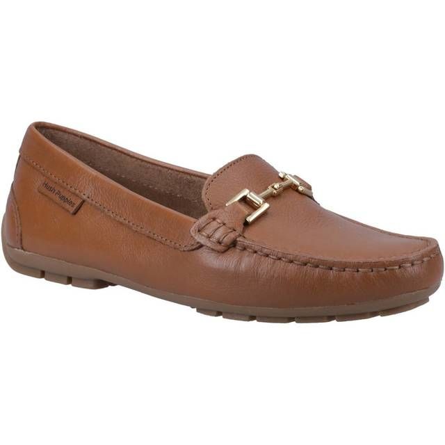 Hush Puppies Comfort Slip On Shoes - Tan - HP38757-72357 Eleanor