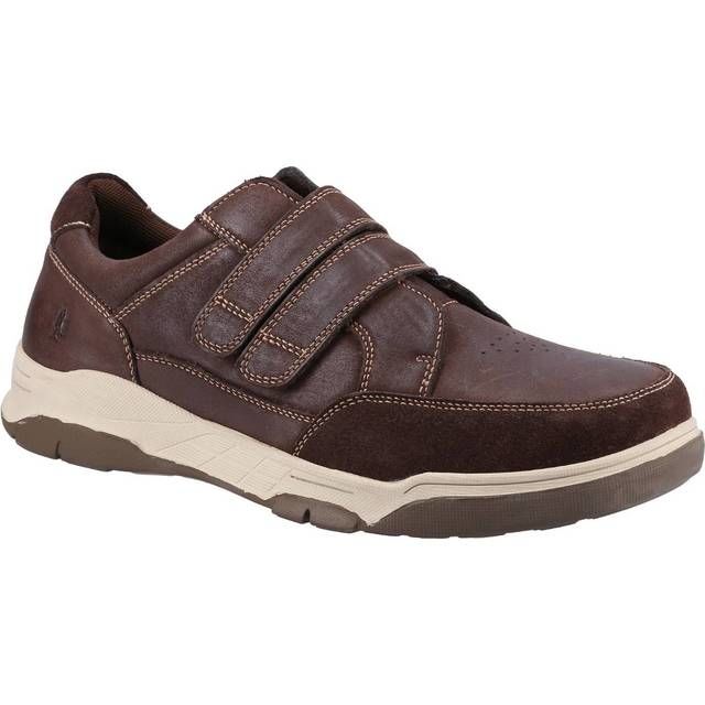 Hush Puppies Riptape Shoes - Brown - HP-36675-68499 Fabian Double Strap