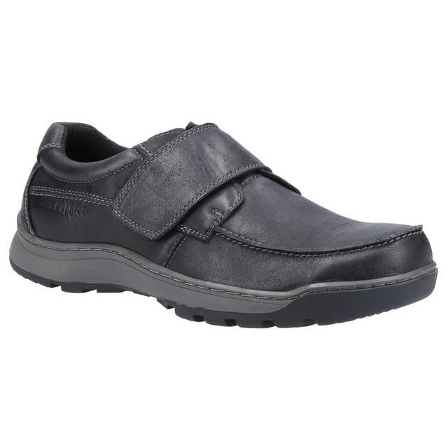 Hush Puppies Riptape Shoes - Black - HPM2000-117-1 Casper