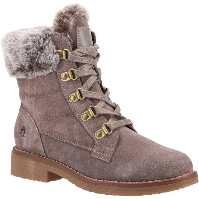 Hush Puppies Ankle Boots - Taupe - HPW1000-185-1 Florence