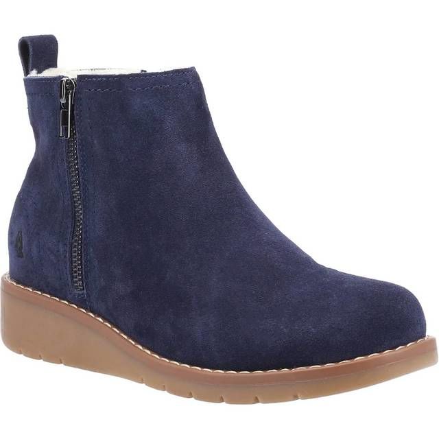 Hush Puppies Ankle Boots - Navy - HPW1000-233-4 LIBBY BOOT