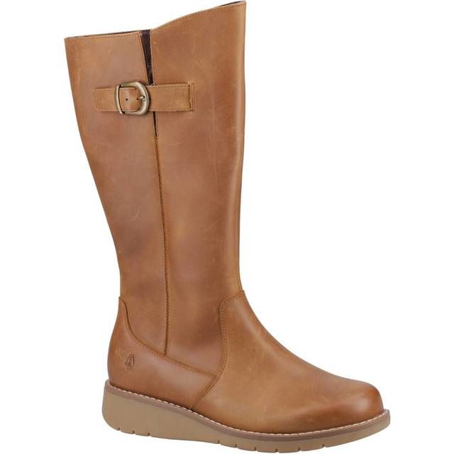 Hush Puppies Knee-high Boots - Tan - HP-39777-74319 Luna