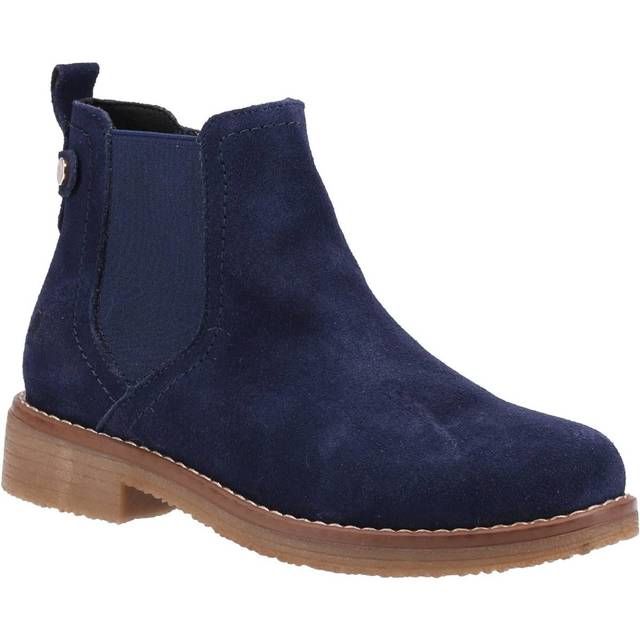 Hush Puppies Ankle Boots - Navy - HP-37863-75410 Maddy Wide