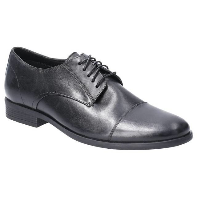 Hush Puppies Formal Shoes - Black - HPM2000-75-1 Ollie Cap Toe